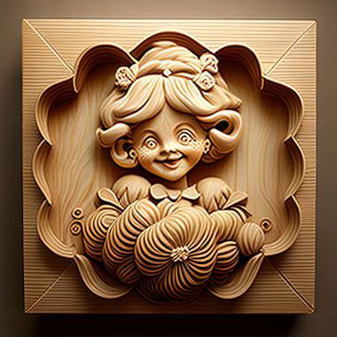 3D модель St Vanilope von Cupcake від Ralph (STL)